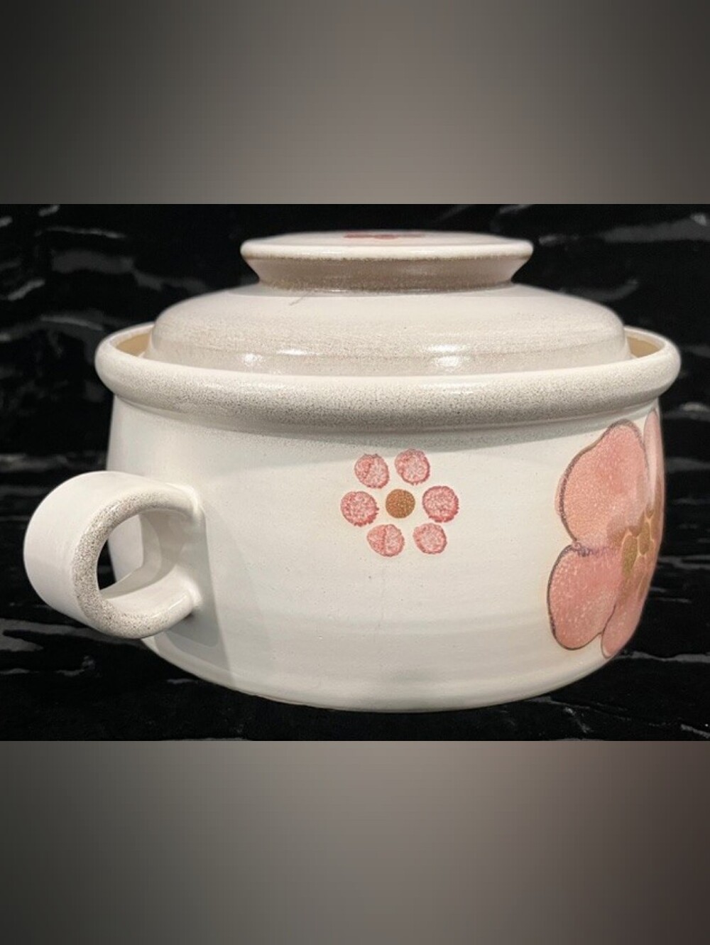 Denby Gypsy English Stoneware 1 Quart (2 Pint) Casserole With Lid - Picture 7 of 14